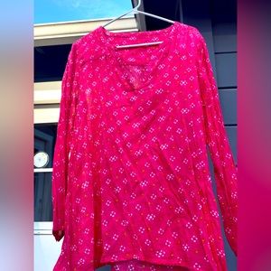 Cotton Tunic w/side slits